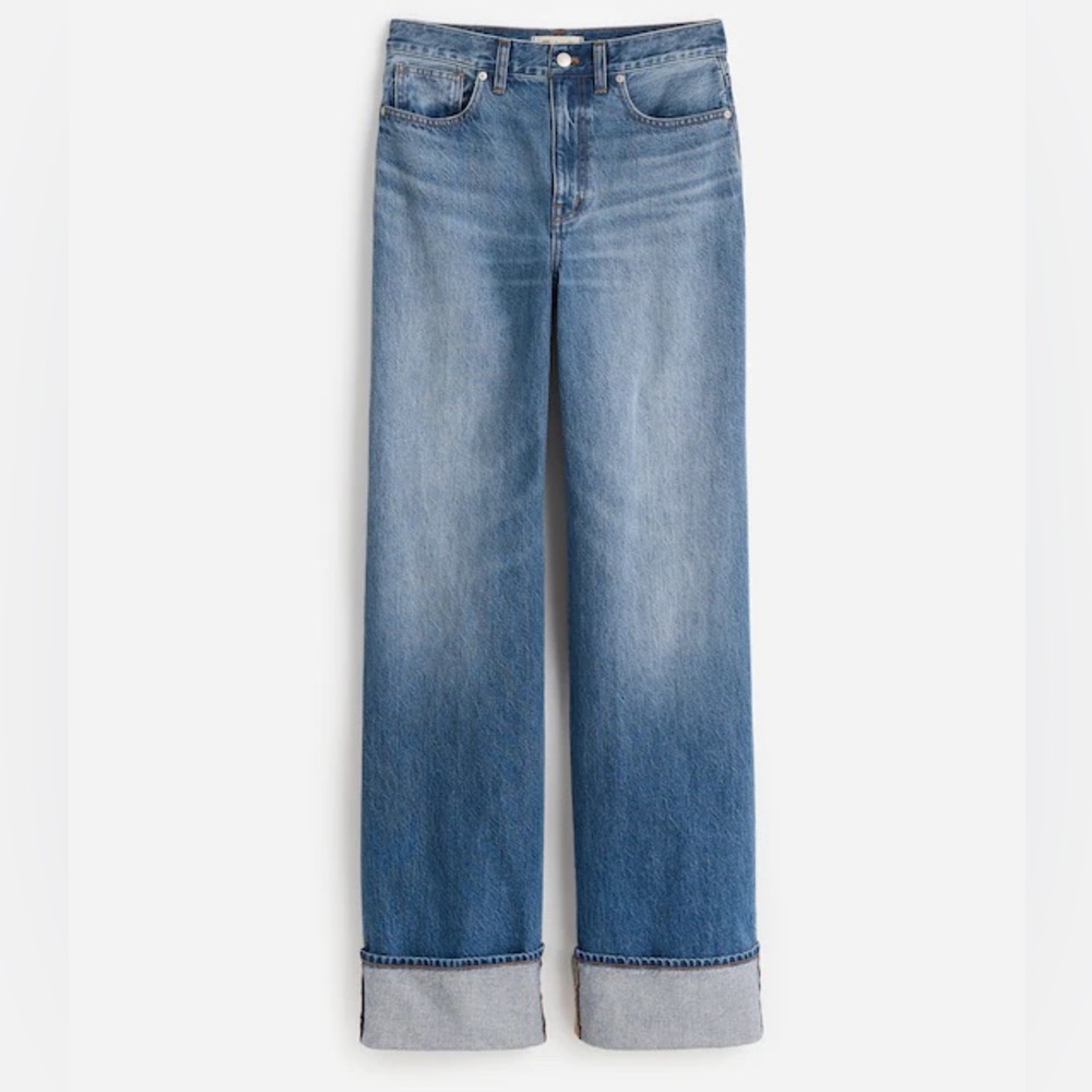 Madewell Superwide Leg Jeans - Fannin Wash